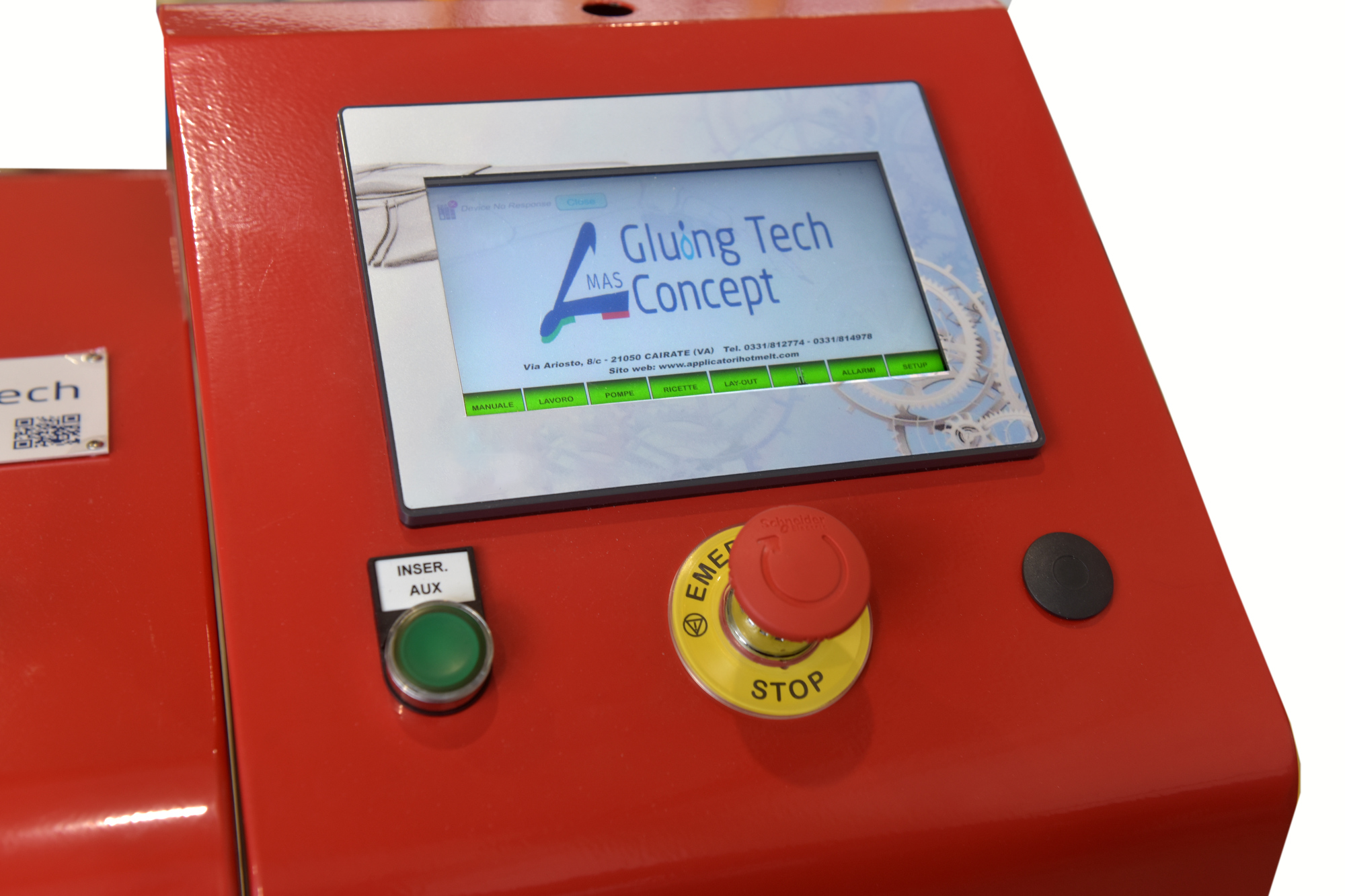 DISPLAY TOUCH PER APPLCIATORI